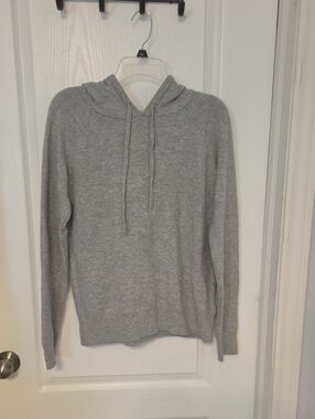 Amazon Essentials Light Gray Knit Hoodie